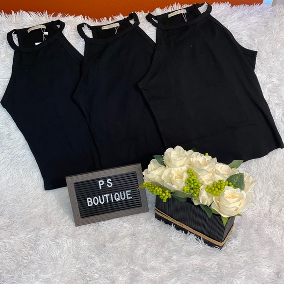 Suzie Black Tank - Picture 1 of 2